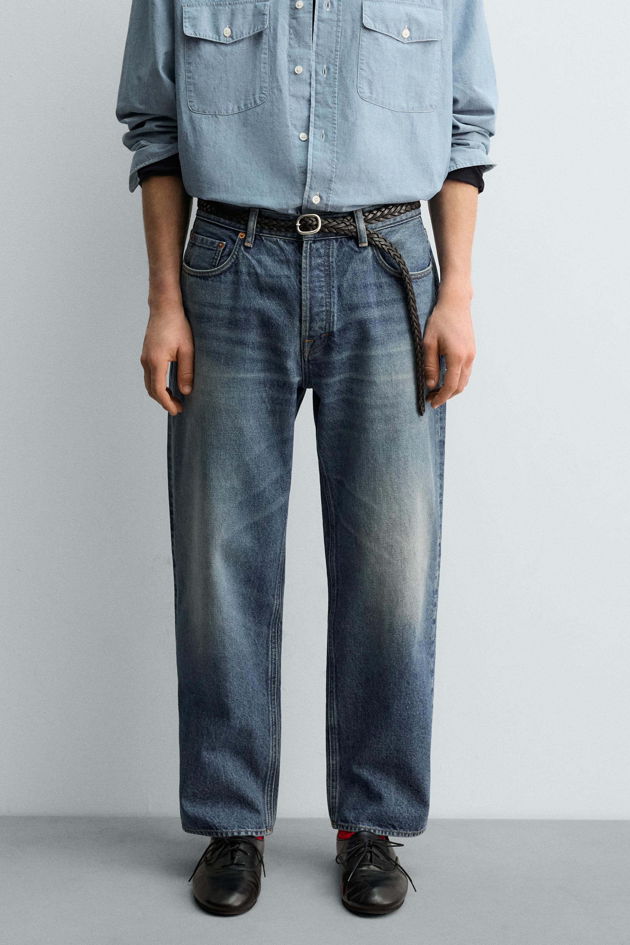 JEAN RELAXED STRAIGHT FIT AARON LEVINE X ZARA